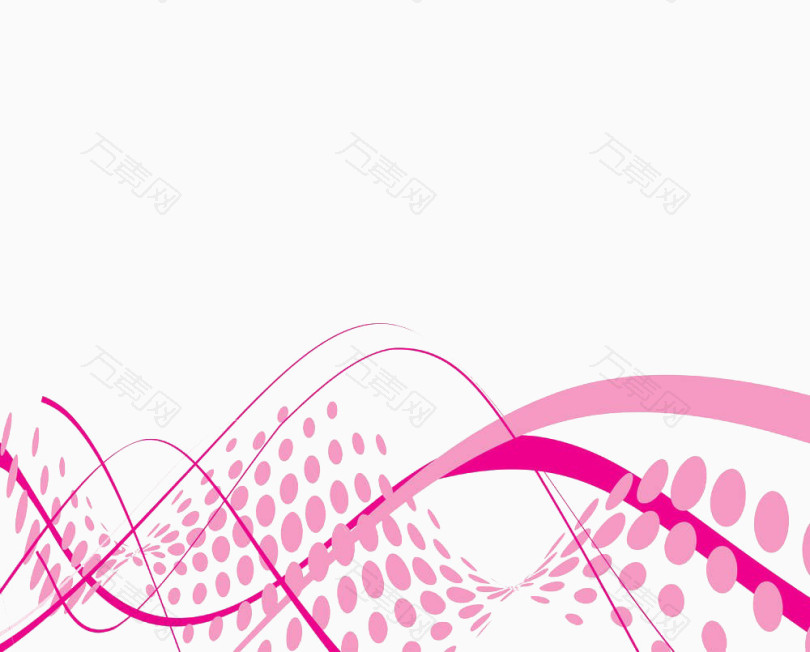 粉色网点背景图
