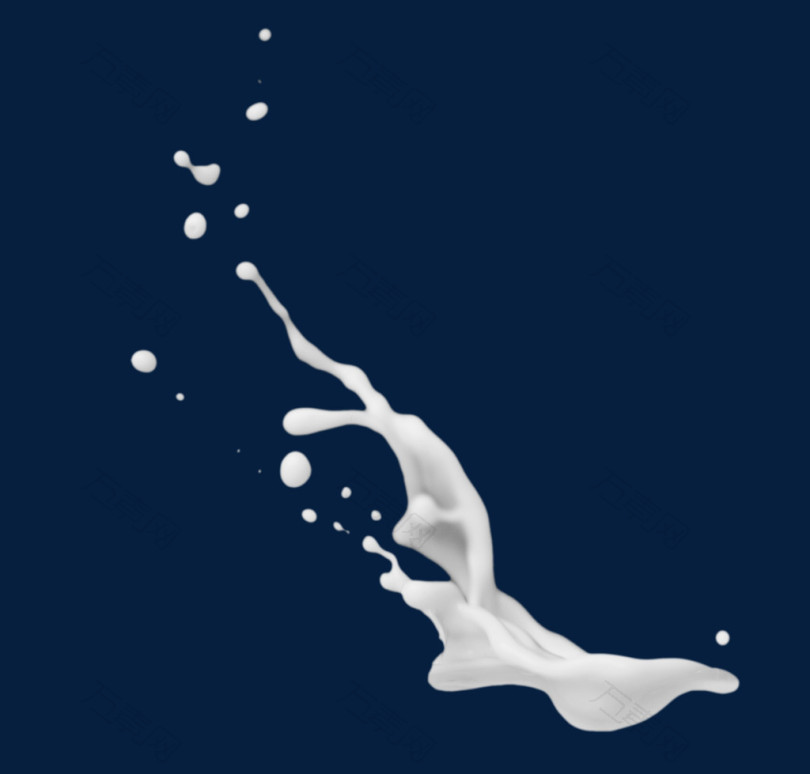 动感牛奶液体滤色模式