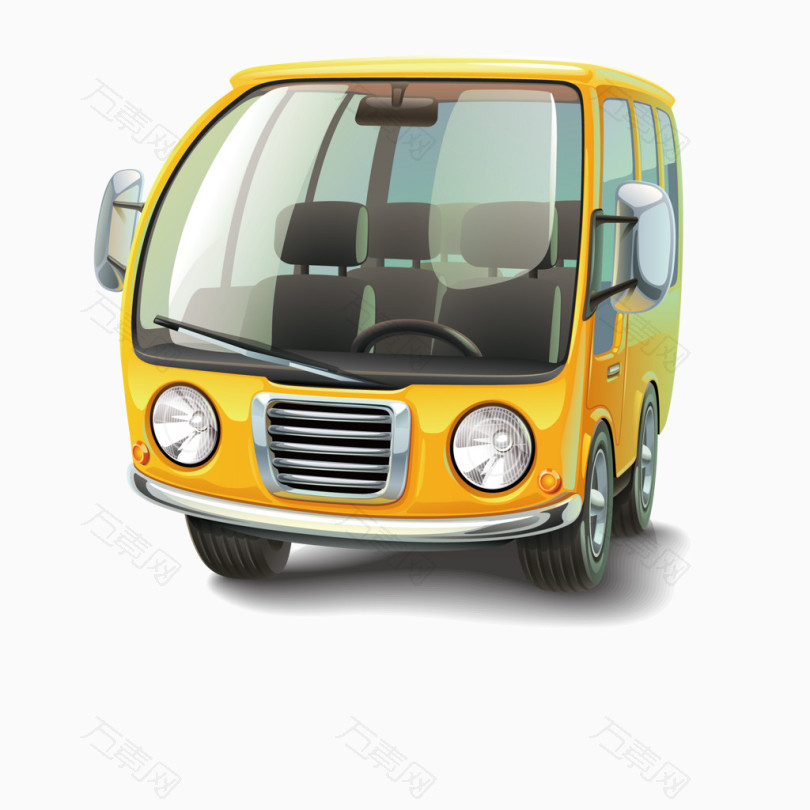 原装国产出口黄色公共汽车