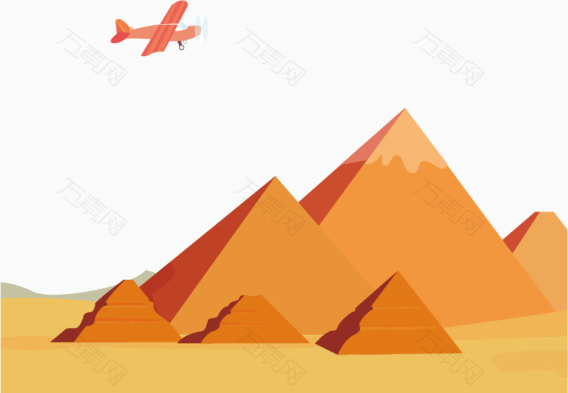 飞机和沙漠