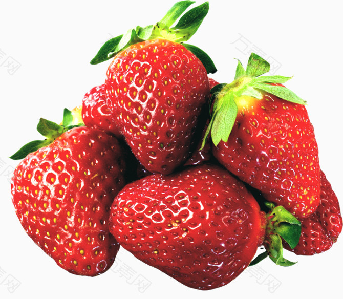 草莓红色草莓新鲜的草莓水果