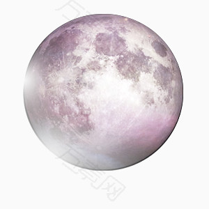 紫色的月亮