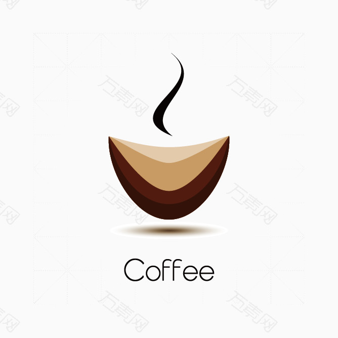 咖啡logo图标矢量图