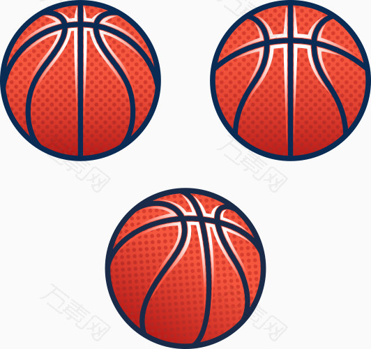三个篮球