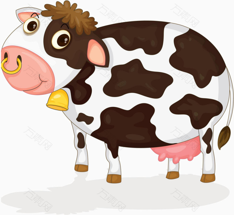 彩绘奶牛