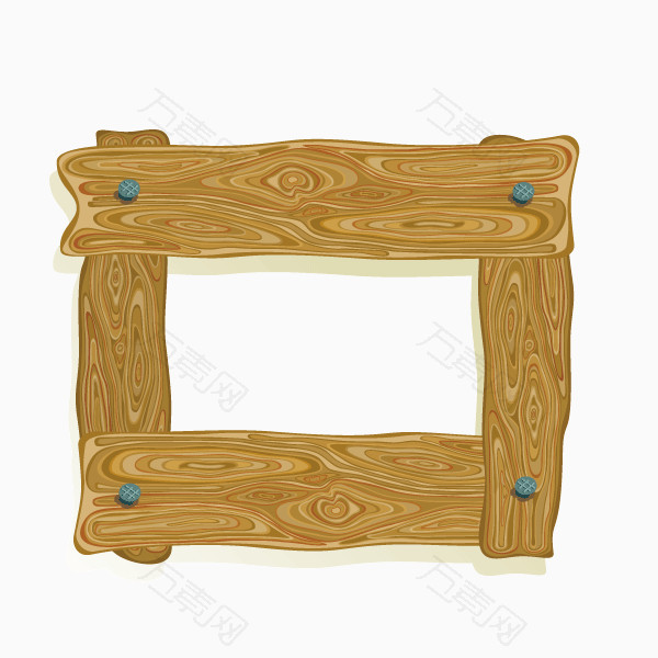 木质板木板钉子方形