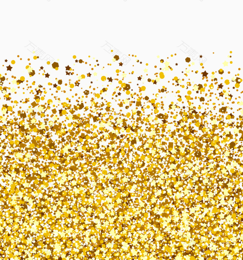 金色粒子金粉背景