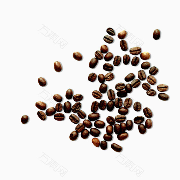 黑色咖啡豆