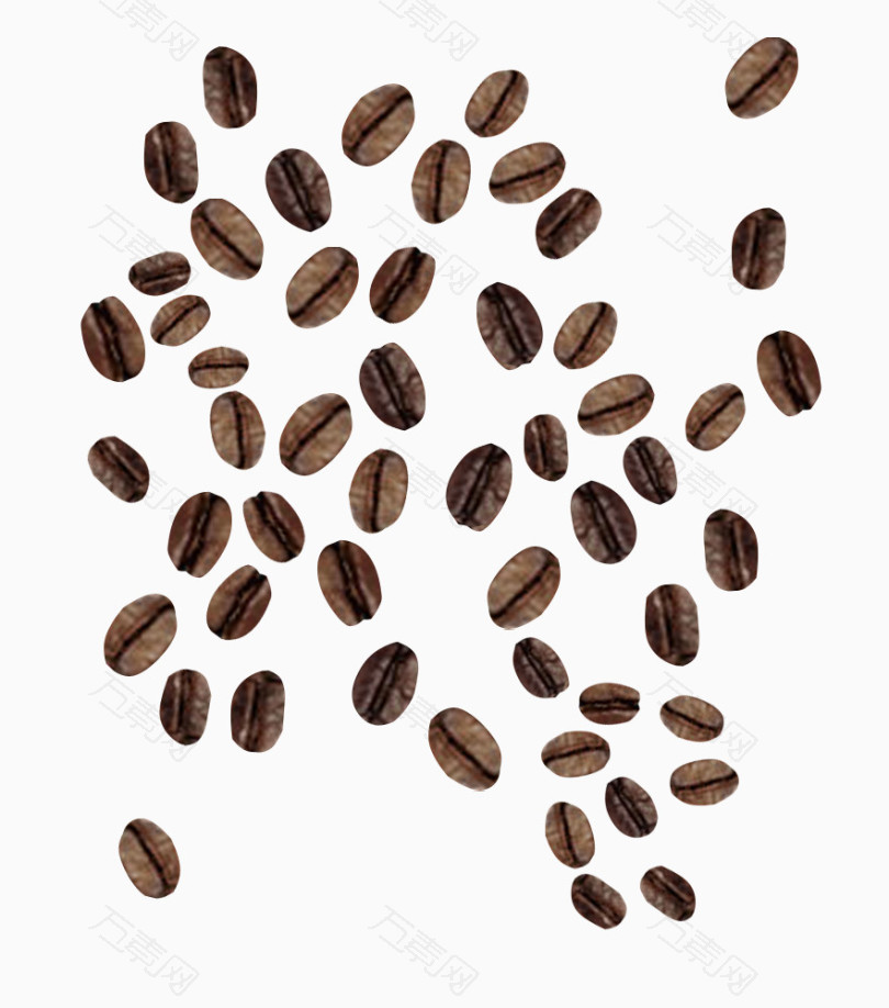 褐色咖啡豆