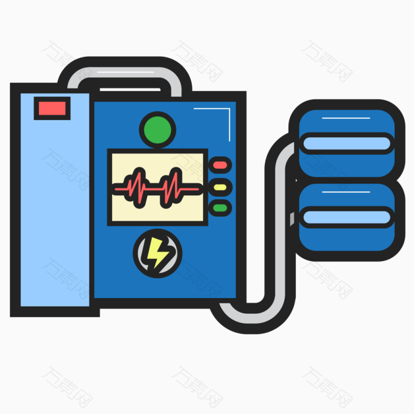 矢量医疗仪器心脏除颤器