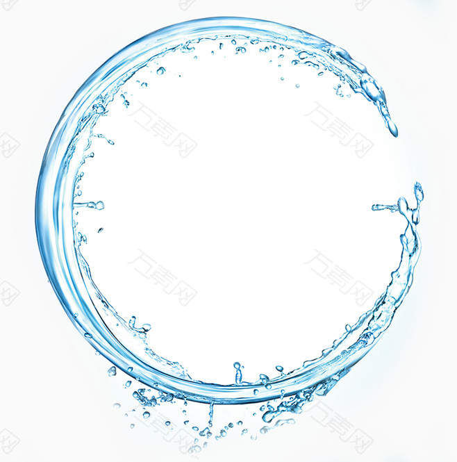 水珠圆环
