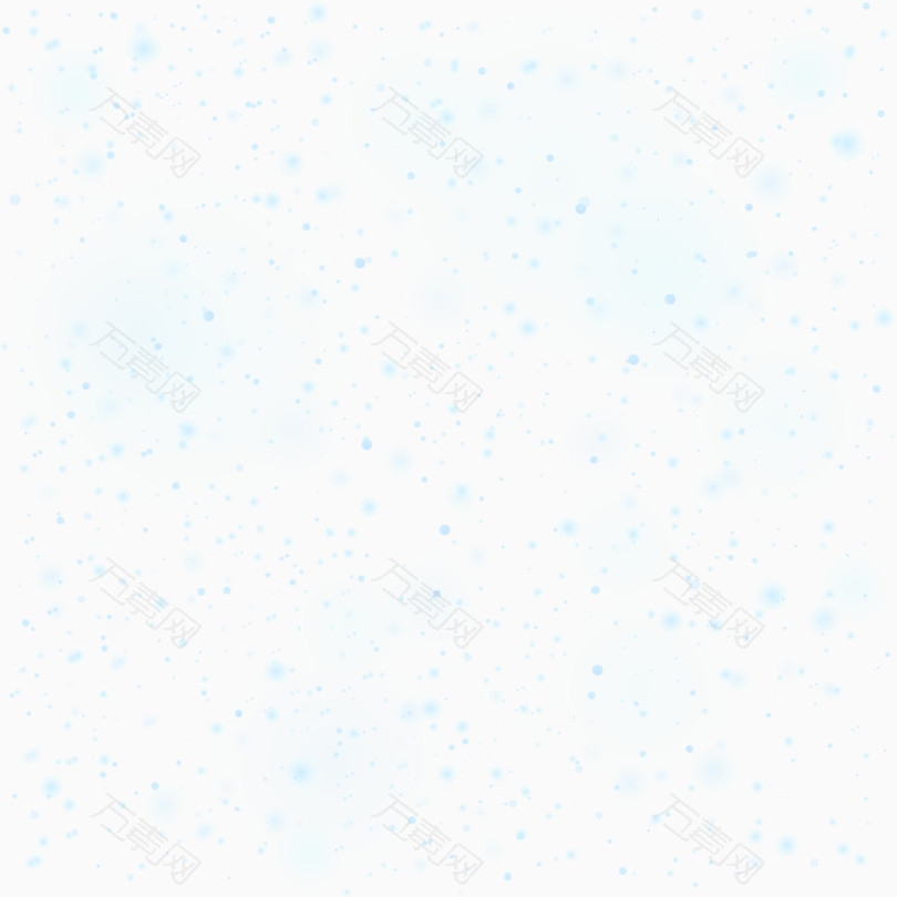 矢量蓝色冰雪素材装饰