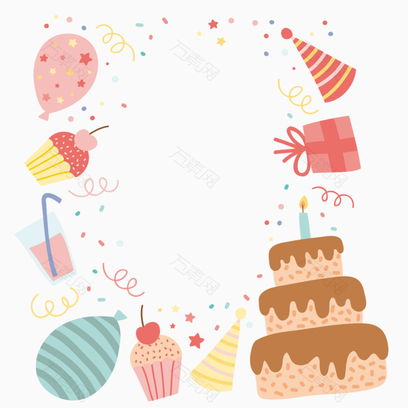 生日快乐生日蛋糕