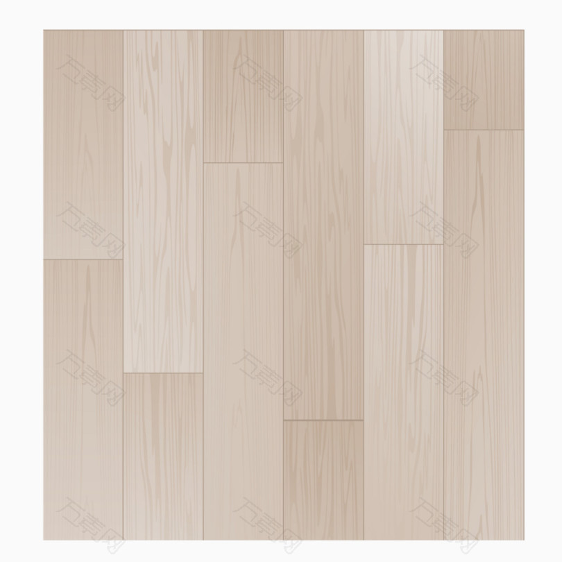 矢量白色地板木质拼接板