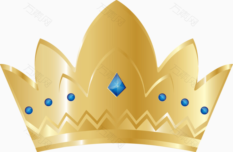 蓝色钻石皇冠