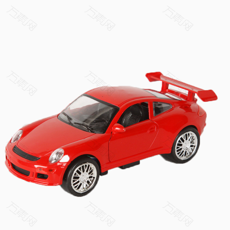 红色玩具汽车