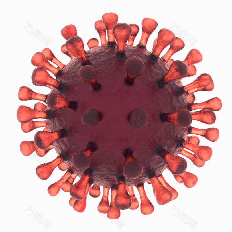 红色病毒图