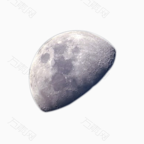 月半球表面