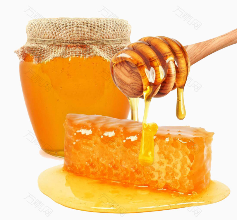 纯天然土蜂蜜免抠素材
