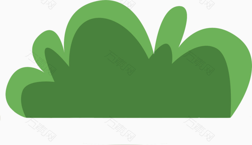 绿植灌木