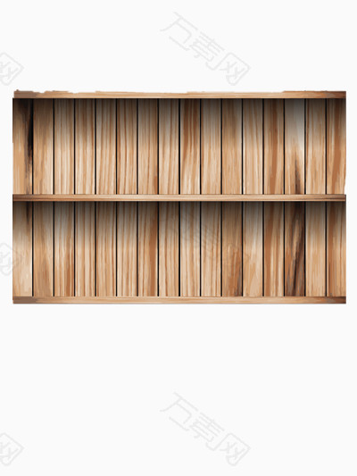 木纹书柜素材