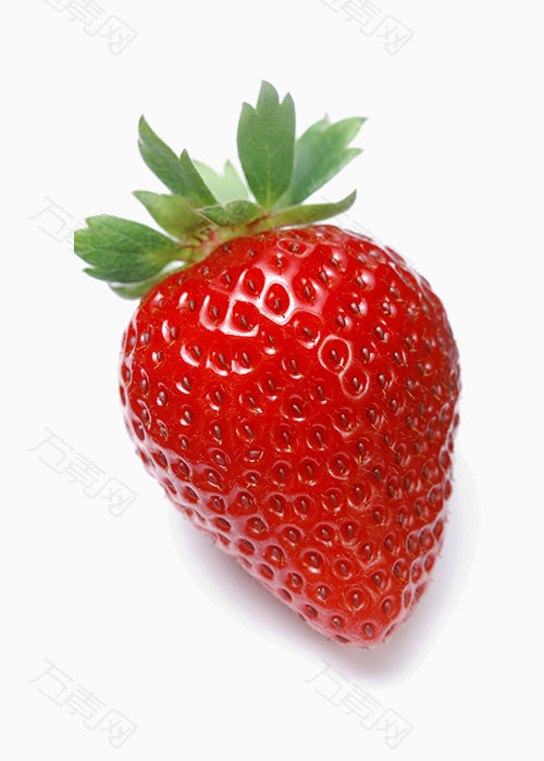 清新红色草莓生鲜水果