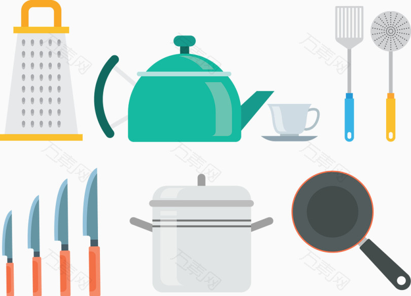 烹饪食物厨师烹饪工具图标