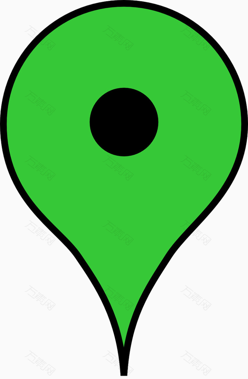 绿色的地点坐标