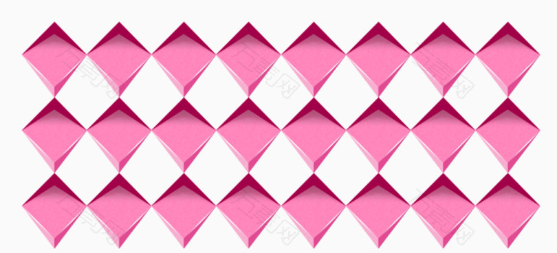 菱形粉色格子背景