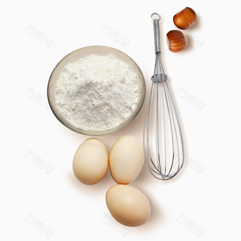 鸡蛋面粉打蛋器烘焙原料