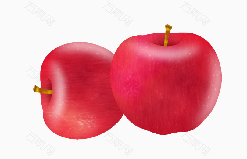 超级红富士苹果素材