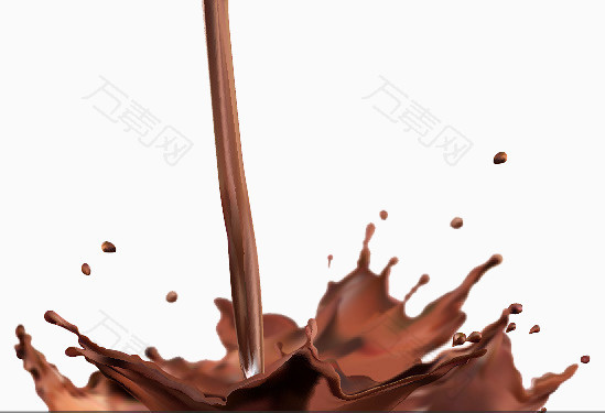 飞溅的巧克力