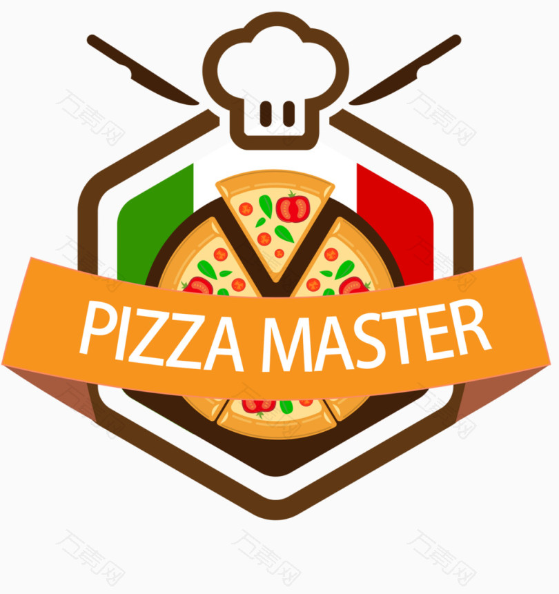 披萨店logo
