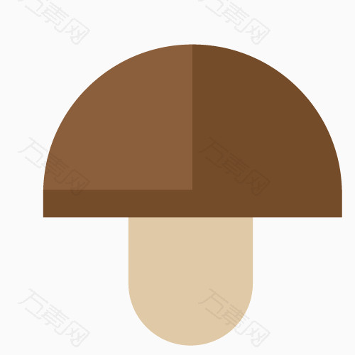 扁平化蘑菇