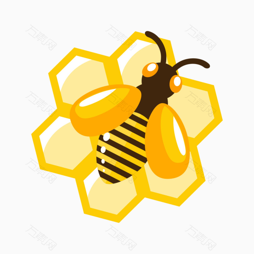 扁平化蜂蜜