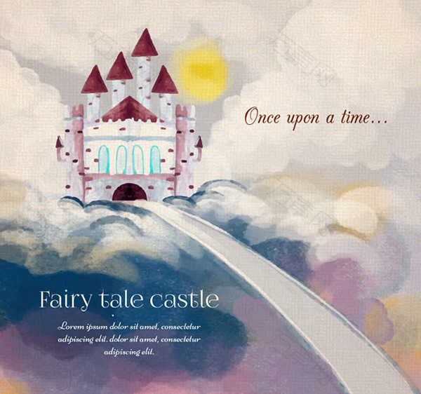 卡通童话城堡