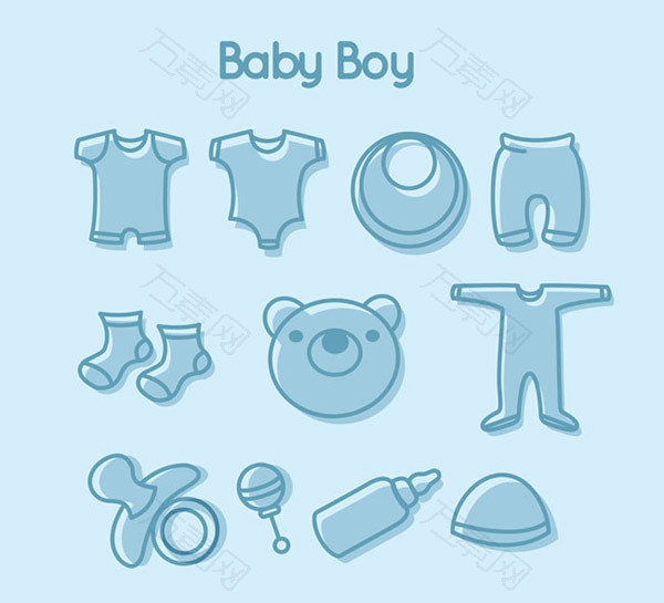 男婴用品图标