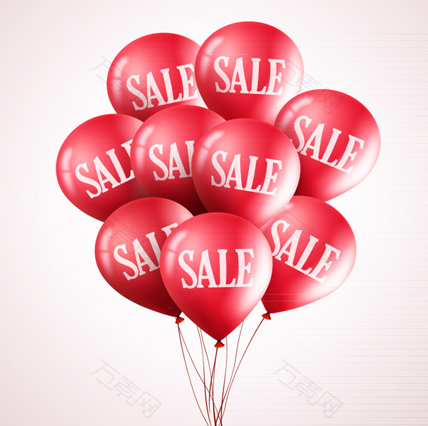 SALE销售气球束